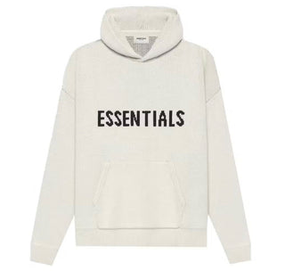 FOG ESSENTIALS ‘BUTTERCREAM’ KNIT HOODIE