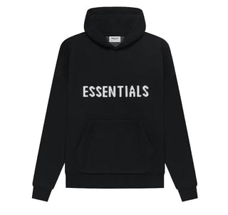 FOG ESSENTIALS ‘BLACK’ KNIT HOODIE