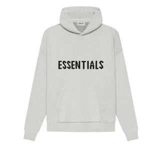 FOG ESSENTIALS ‘HEATHER OATMEAL’ KNIT HOODIE