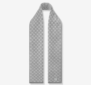 LV ‘Néo Petit Damier Grey Beanie & Scarf’