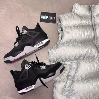 JORDAN 4 ‘BLACK CANVAS’ (CLEARANCE)